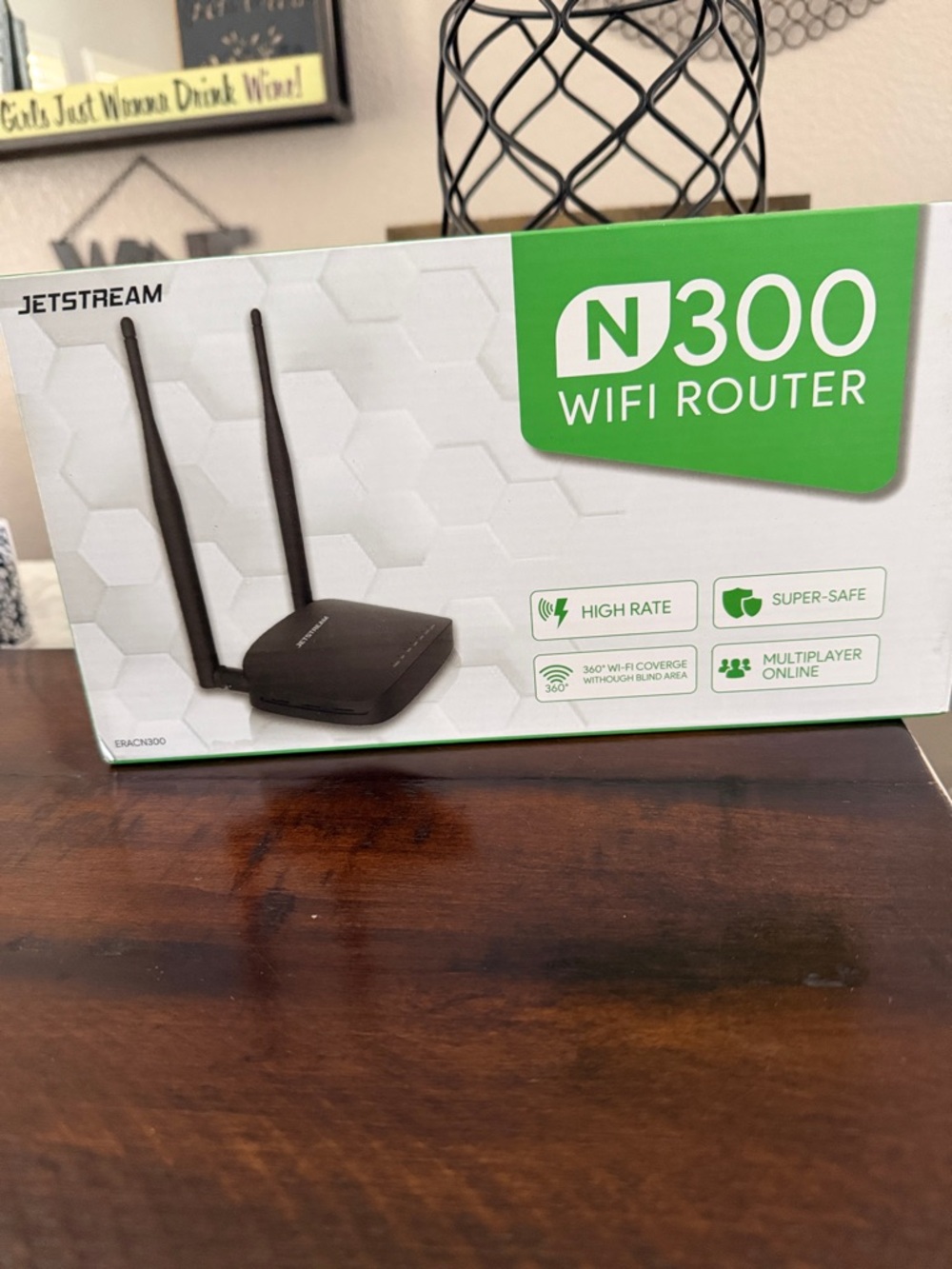 N300 Wireless Router - Black